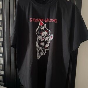 Goddamn Gallows Black Graphic Tee - Men